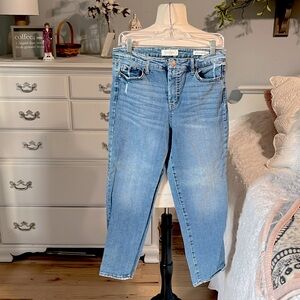 -Jessica Simpson Jeans Spotlight High Rise Strsight Crop Womens 29